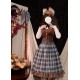 Miss Point Frame Cat Daily Vest and Skirt(Reservation/Full Payment Without Shipping)